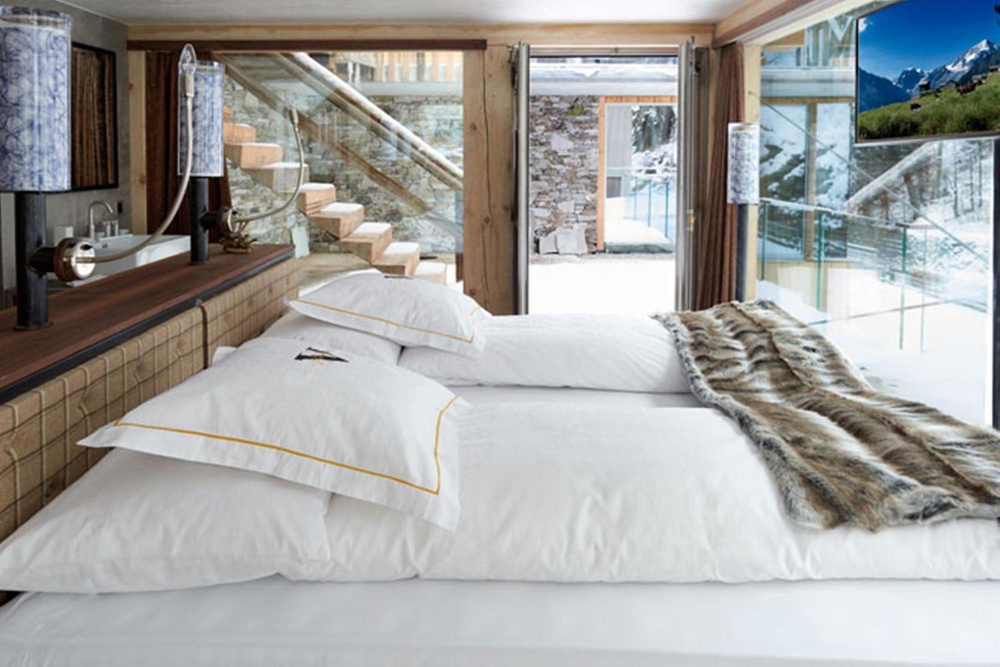 Апартаменты Luxury Loft By Heinz Julen Церматт Экстерьер фото