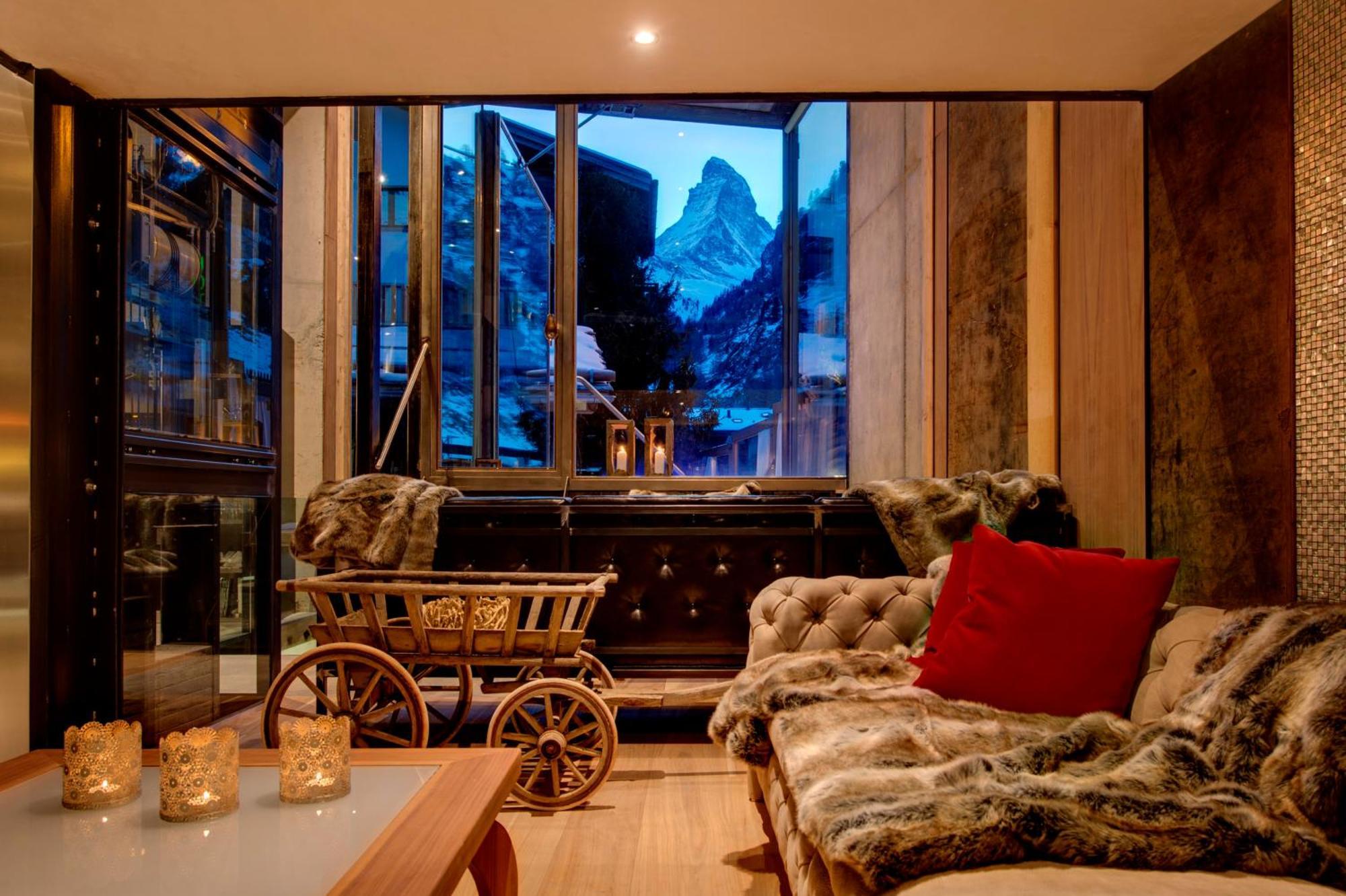 Апартаменты Luxury Loft By Heinz Julen Церматт Экстерьер фото